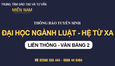 Thông báo Tuyển sinh Đại học ngành Luật Sơn Hòa – Phú Yên