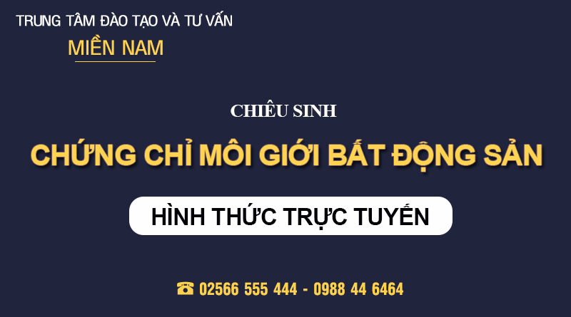 Chứng chỉ Môi giới Bất động sản tại Quy Nhơn - Bình Định