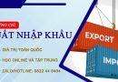 Chứng chỉ Xuất nhập khẩu – Hải quan tại An Nhơn – Bình Định
