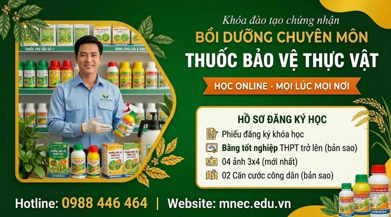 Khóa học Bồi dưỡng chuyên môn Bảo vệ thực vật